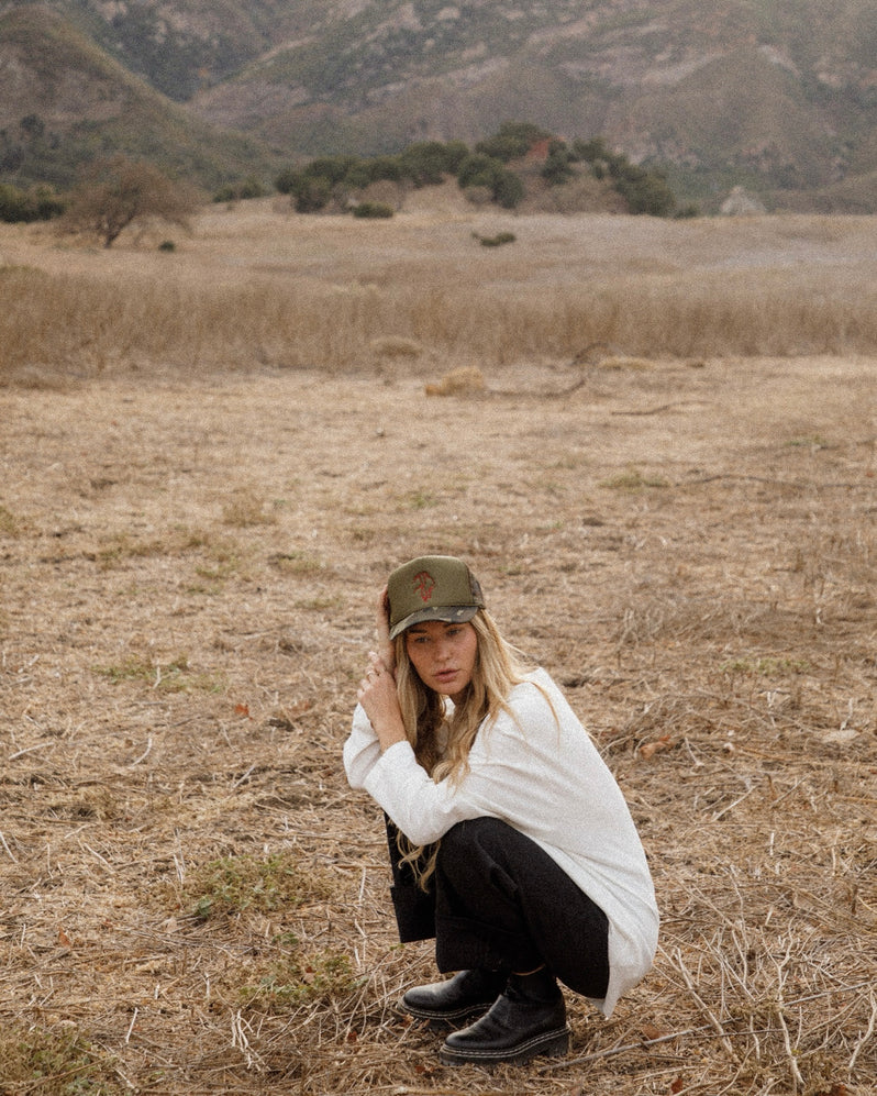 Hat In Army Green